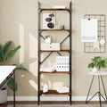 vidaXL Bücherregal 5 Fächer Räuchereiche 56x31,5x174 cm Holzwerkstoff