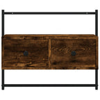 vidaXL TV-Wandschrank Räuchereiche 60,5x30x51 cm Holzwerkstoff
