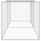 vidaXL Hühnerkäfig mit Dach Anthrazit 203x98x90 cm Verzinkter Stahl