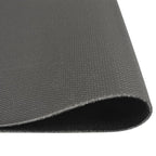vidaXL Küchenteppich Waschbar Küche Schwarz 45x150 cm Samt