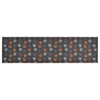 vidaXL Küchenteppich Waschbar Pfoten 45x150 cm Samt