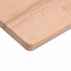 vidaXL Tischplatte 40x40x1,5 cm Quadratisch Massivholz Buche