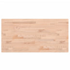 vidaXL Waschtischplatte 80x40x1,5 cm Massivholz Buche
