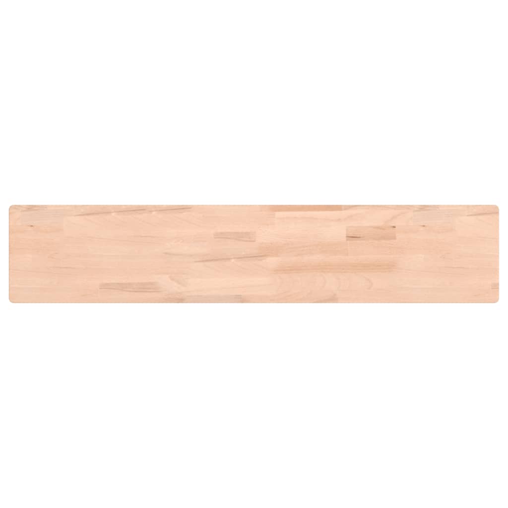 vidaXL Wandregal 100x20x4 cm Massivholz Buche