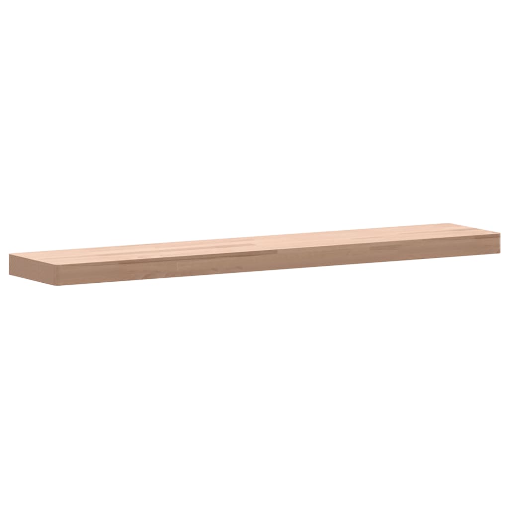 vidaXL Wandregal 100x20x4 cm Massivholz Buche