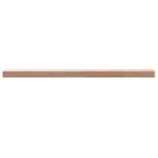 vidaXL Wandregal 100x20x4 cm Massivholz Buche