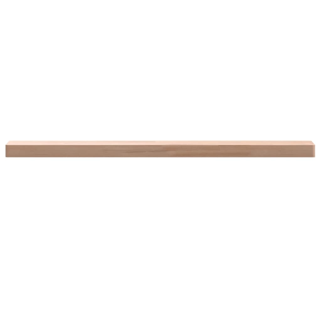 vidaXL Wandregal 100x20x4 cm Massivholz Buche