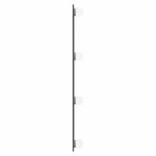 vidaXL Wandspiegel mit LED-Leuchten 30x60 cm Glas Rechteckig
