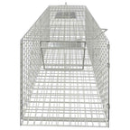 vidaXL Tierfalle 64,5 x 25 x 26,5 cm Verzinktes Eisen
