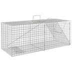 vidaXL Tierfalle 64,5 x 25 x 26,5 cm Verzinktes Eisen