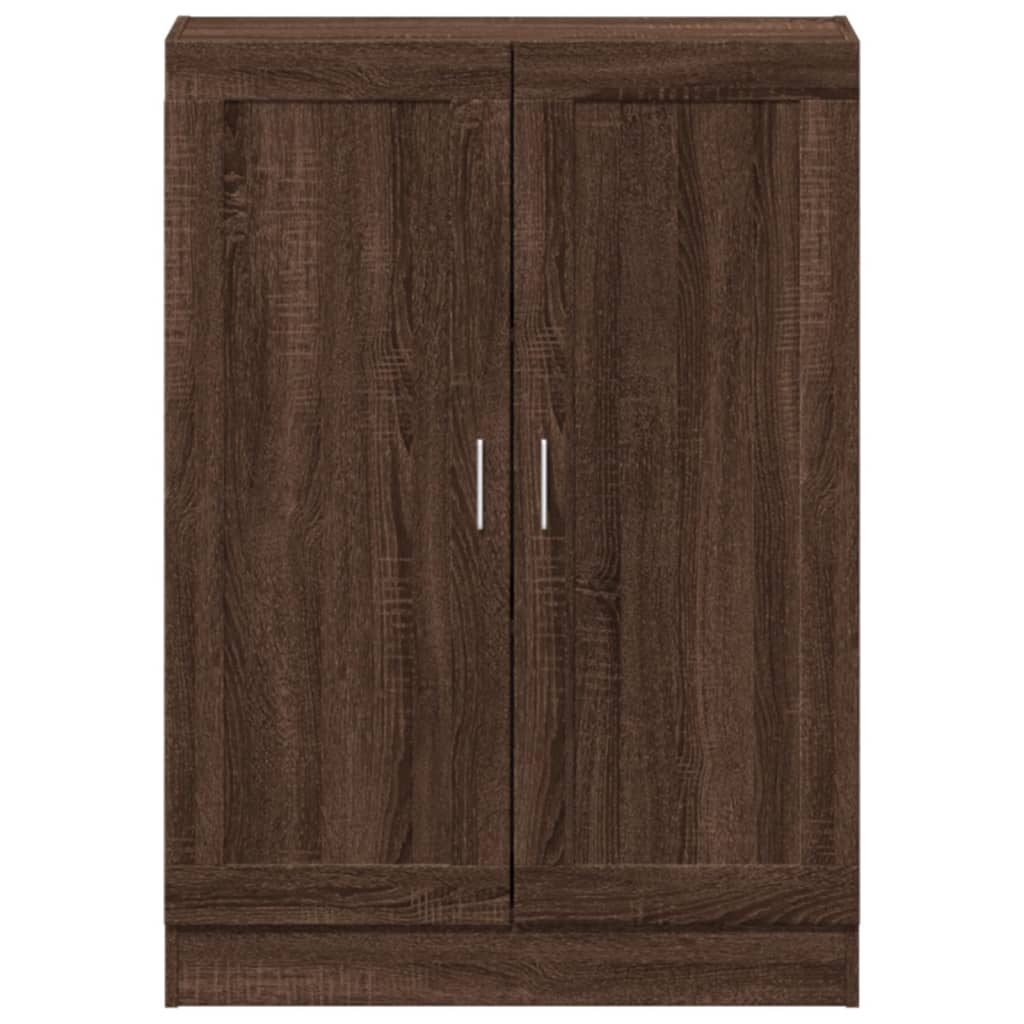 vidaXL Bücherschrank Braun Eichen-Optik 82,5x30,5x115 cm Holzwerkstoff