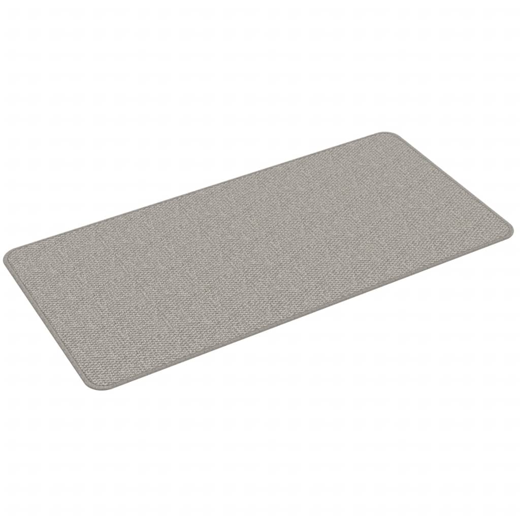 vidaXL Teppichläufer Sisal-Optik Platina 50x100 cm