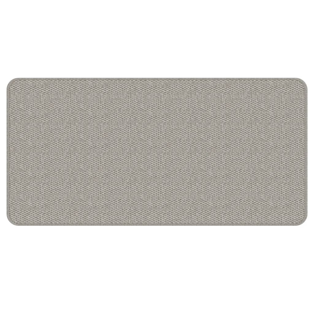 vidaXL Teppichläufer Sisal-Optik Platina 50x100 cm