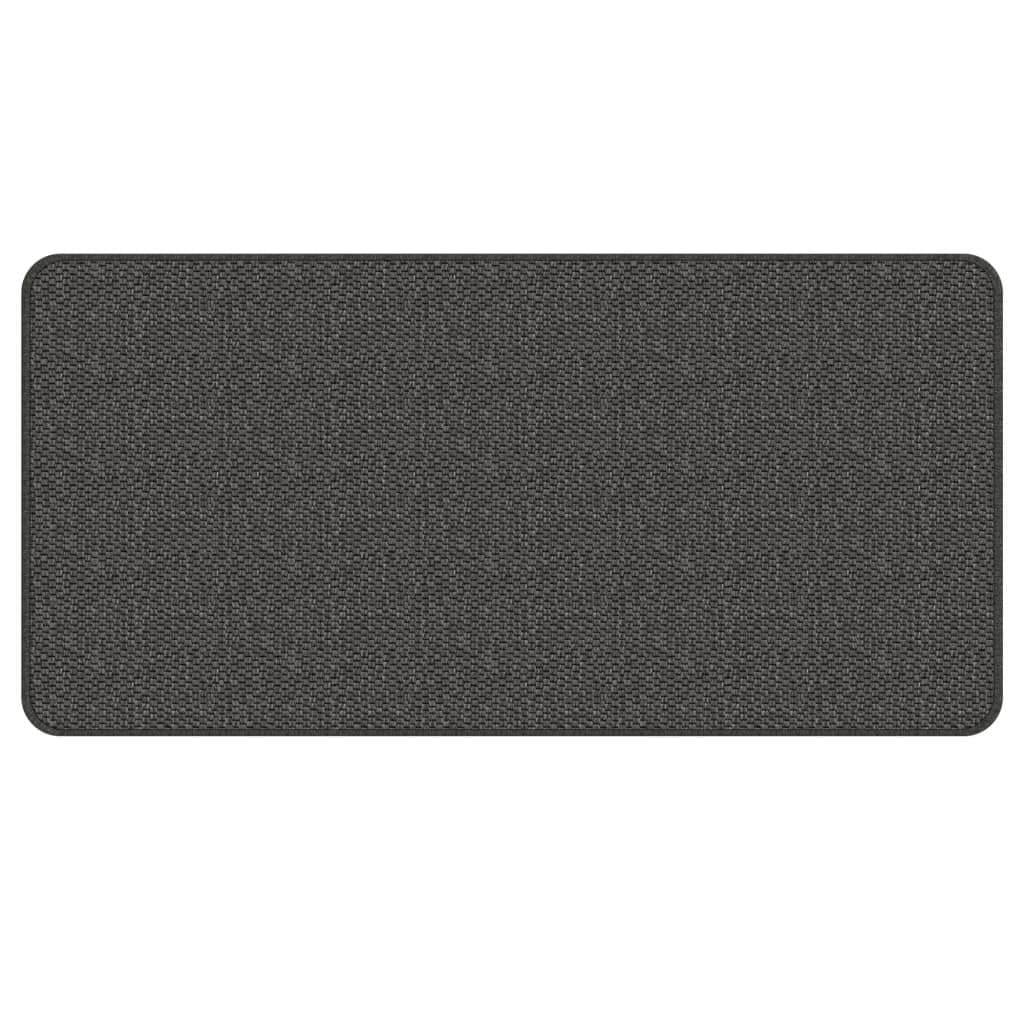 vidaXL Teppichläufer Sisal-Optik Anthrazit 50x100 cm