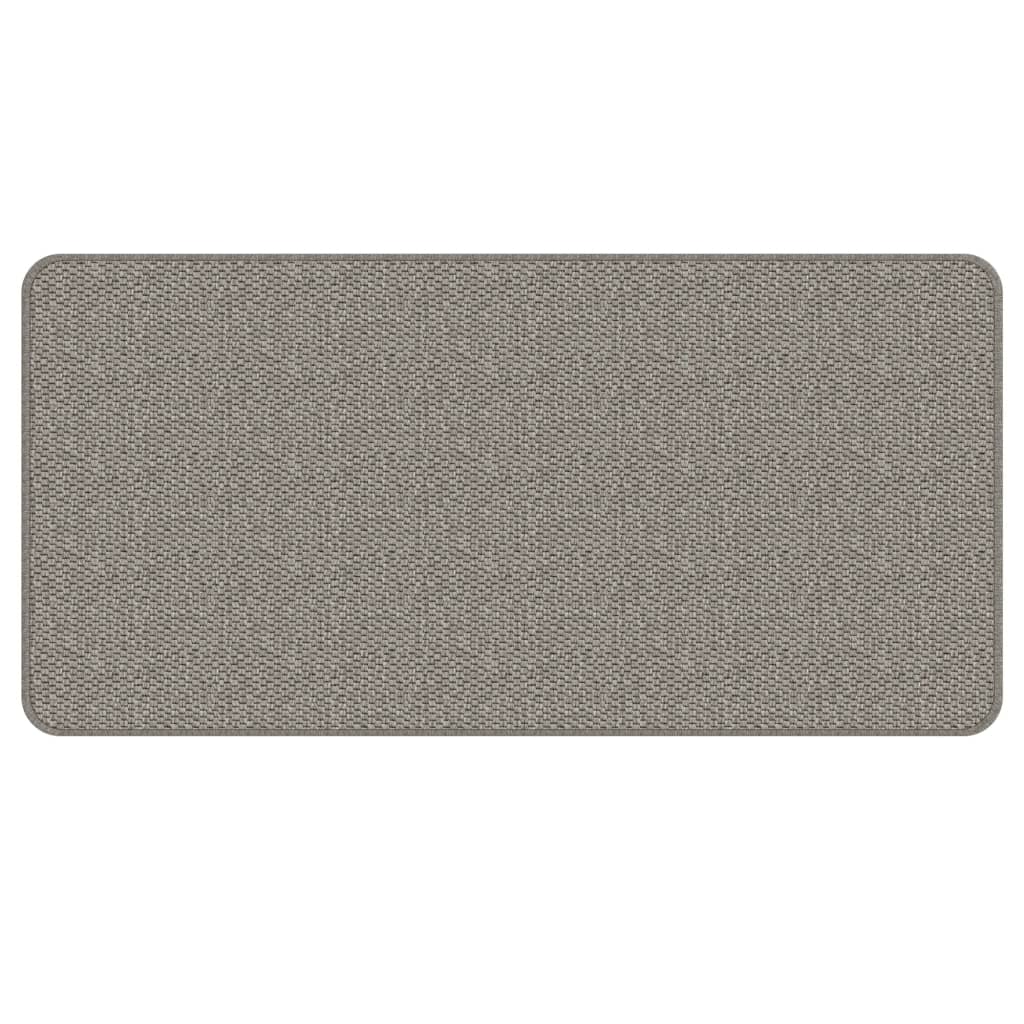 vidaXL Teppichläufer Sisal-Optik Silbern 50x100 cm