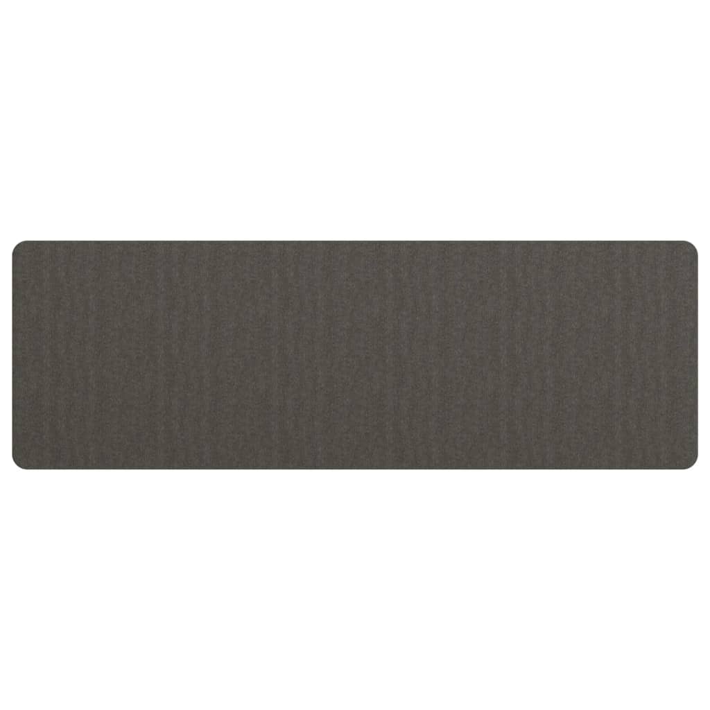 vidaXL Teppichläufer Anthrazit 60x180 cm