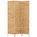 vidaXL Paravent 3-tlg. 122x180 cm Wasserhyazinthe