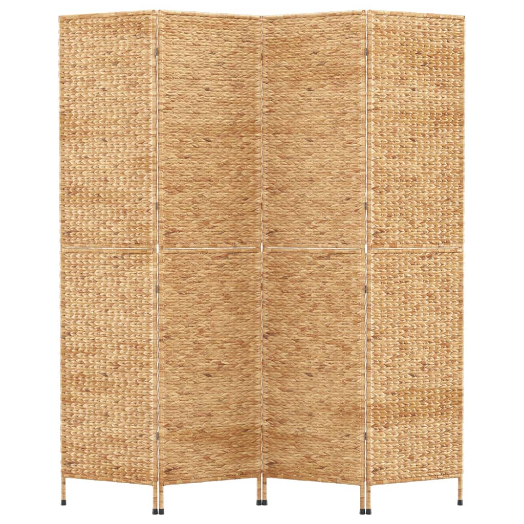 vidaXL Paravent 4-tlg. 163x180 cm Wasserhyazinthe