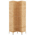 vidaXL Paravent 4-tlg. 163x180 cm Wasserhyazinthe