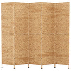 vidaXL Paravent 5-tlg. 205x180 cm Wasserhyazinthe