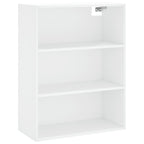 vidaXL Highboard Weiß 69,5x34x180 cm Holzwerkstoff