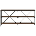 vidaXL Konsolentisch Braun Eichen-Optik 160x30x75 cm Holzwerkstoff