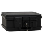 vidaXL Tresor Schwarz 38x32,5x16,5 cm