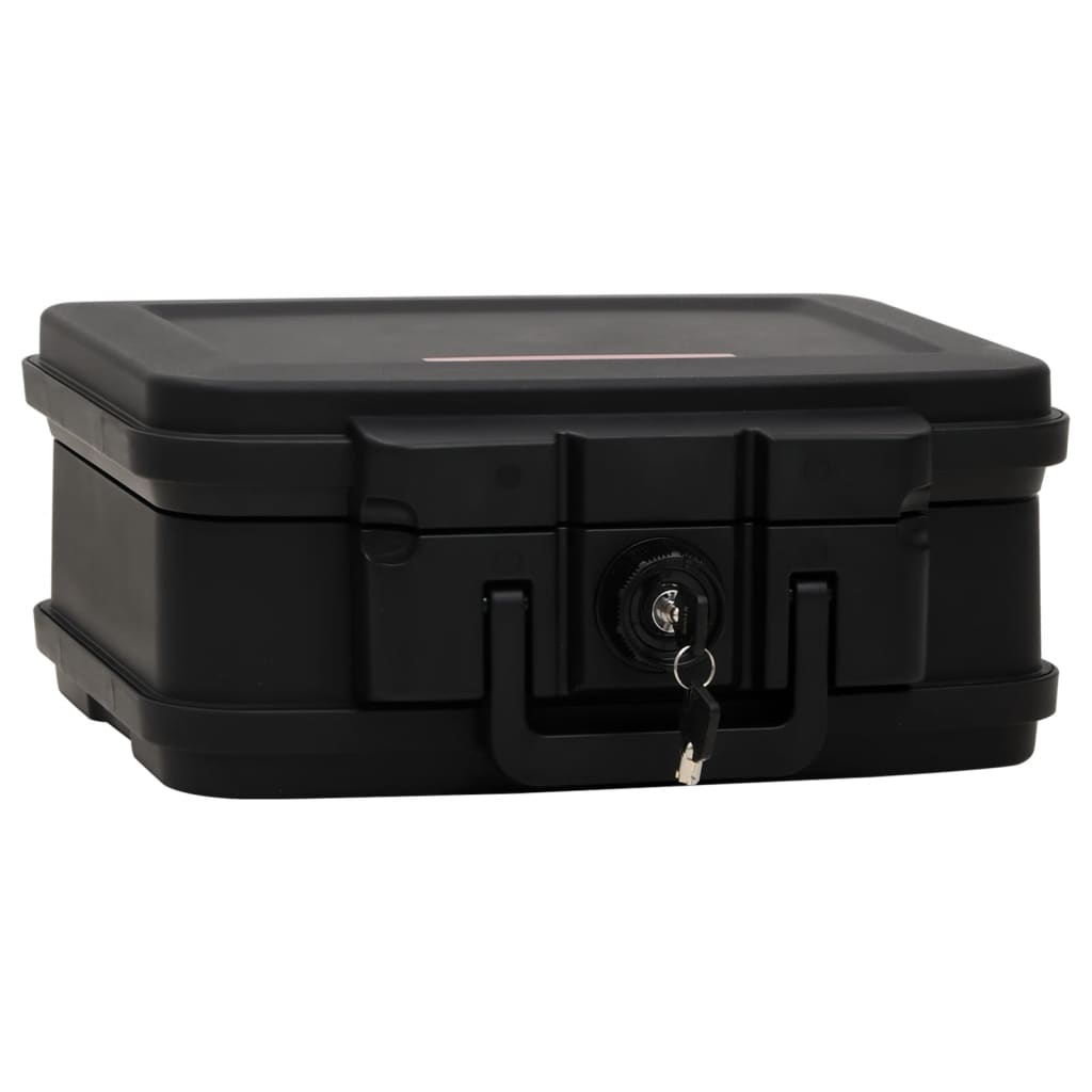 vidaXL Tresor Schwarz 38x32,5x16,5 cm
