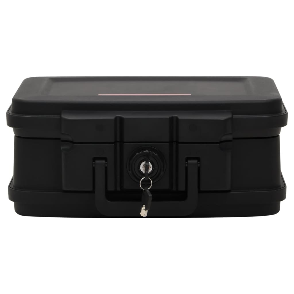 vidaXL Tresor Schwarz 38x32,5x16,5 cm