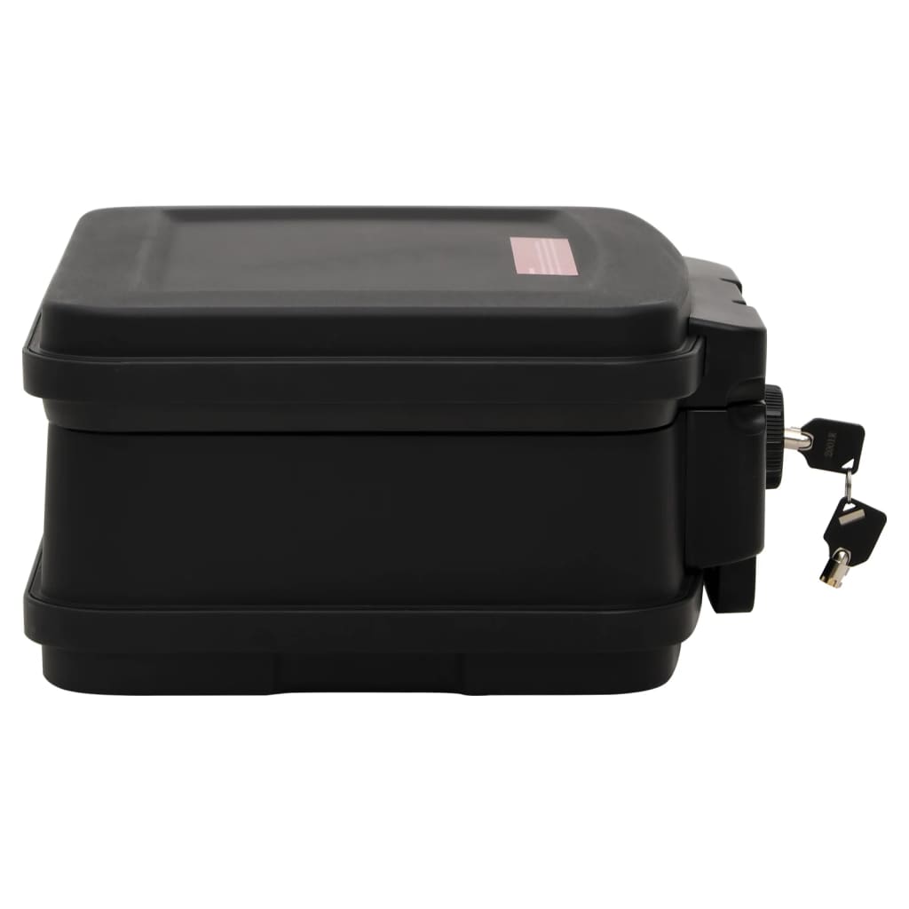 vidaXL Tresor Schwarz 38x32,5x16,5 cm