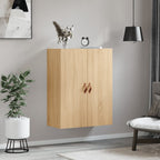 vidaXL Wandschrank Sonoma-Eiche 69,5x34x90 cm