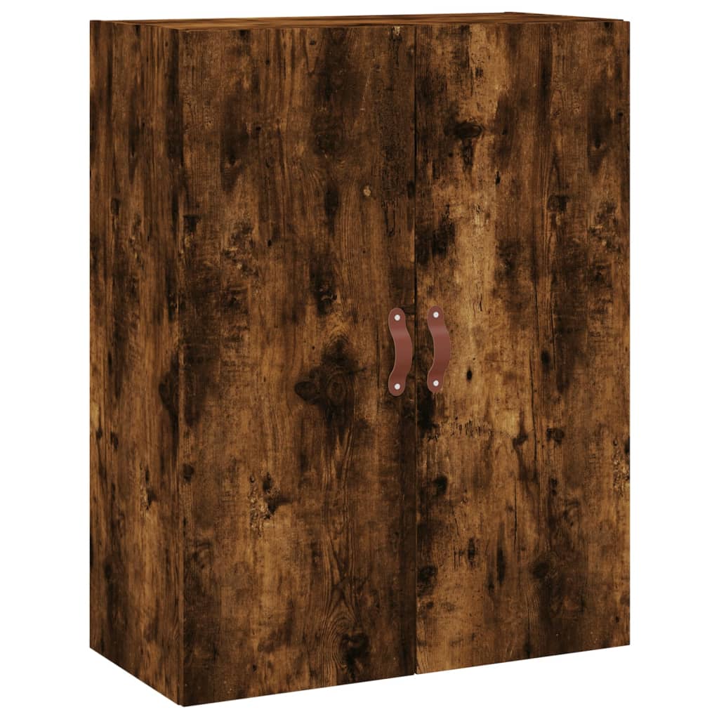 vidaXL Wandschrank Räuchereiche 69,5x34x90 cm