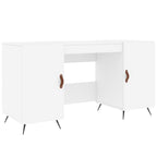 vidaXL Schreibtisch Weiß 140x50x75 cm Holzwerkstoff