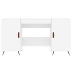 vidaXL Schreibtisch Weiß 140x50x75 cm Holzwerkstoff