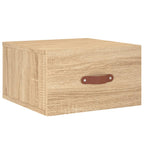vidaXL Wand-Nachttisch Sonoma-Eiche 35x35x20 cm