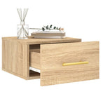 vidaXL Wand-Nachttische 2 Stk. Sonoma-Eiche 35x35x20 cm