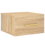 vidaXL Wand-Nachttische 2 Stk. Sonoma-Eiche 35x35x20 cm