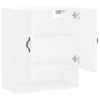 vidaXL Wandschrank Weiß 60x31x70 cm Holzwerkstoff