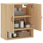 vidaXL Wandschrank Sonoma-Eiche 60x31x70 cm Holzwerkstoff
