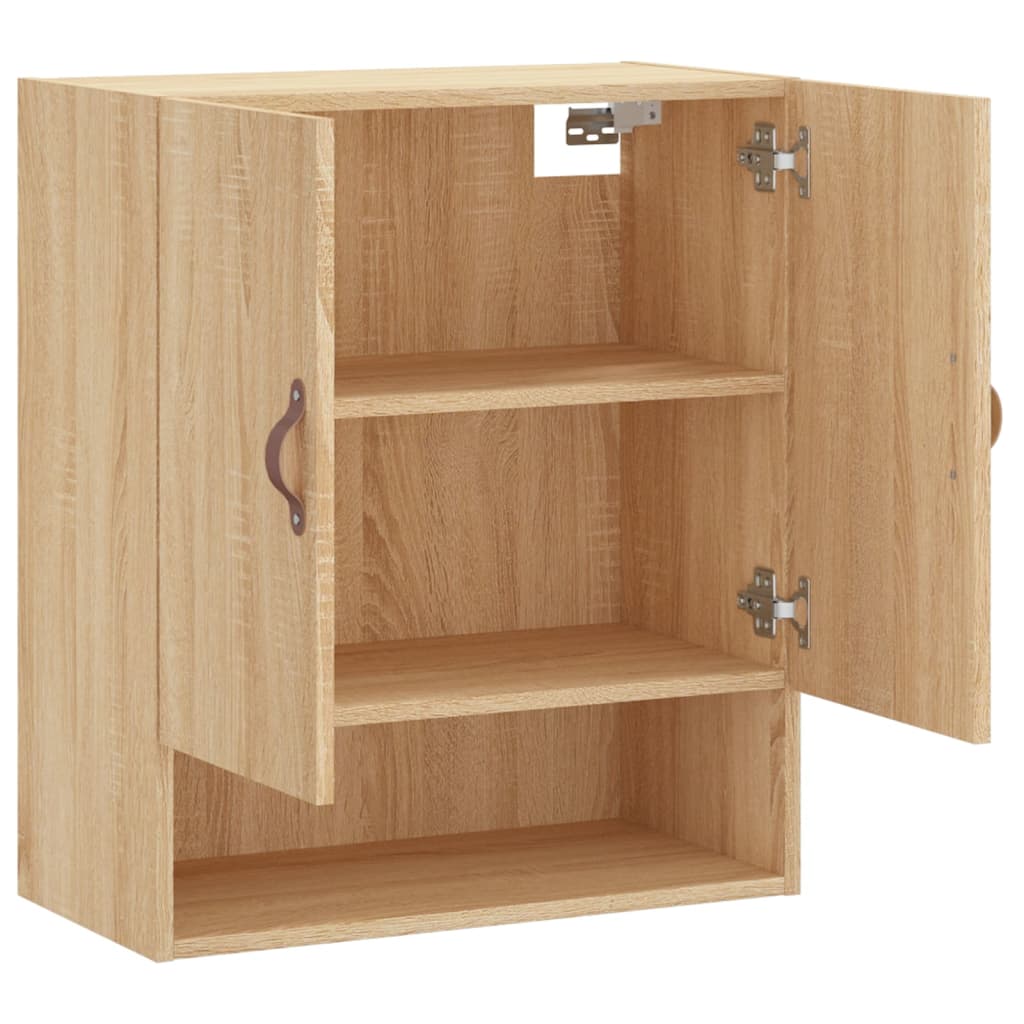 vidaXL Wandschrank Sonoma-Eiche 60x31x70 cm Holzwerkstoff