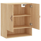 vidaXL Wandschrank Sonoma-Eiche 60x31x70 cm Holzwerkstoff