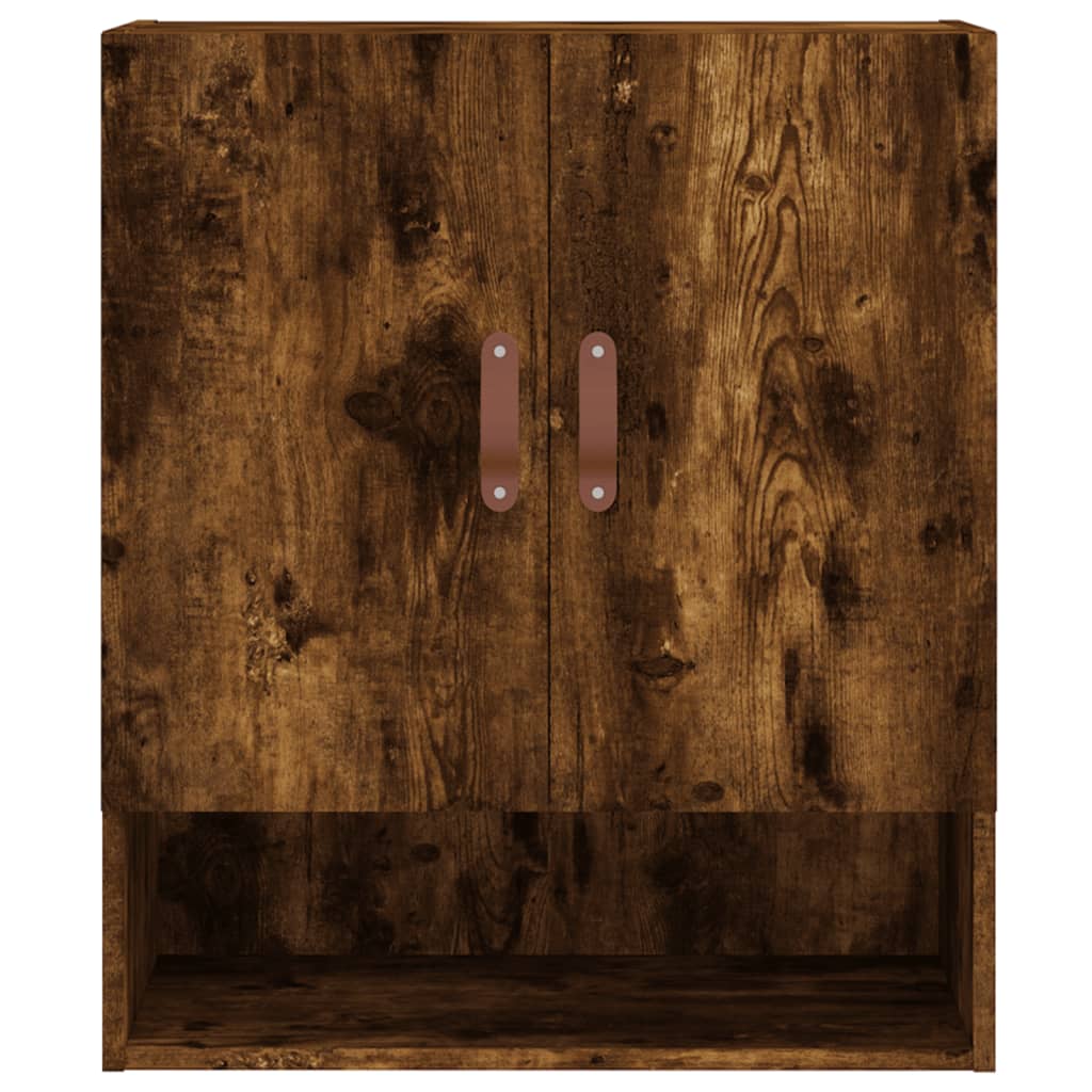 vidaXL Wandschrank Räuchereiche 60x31x70 cm Holzwerkstoff