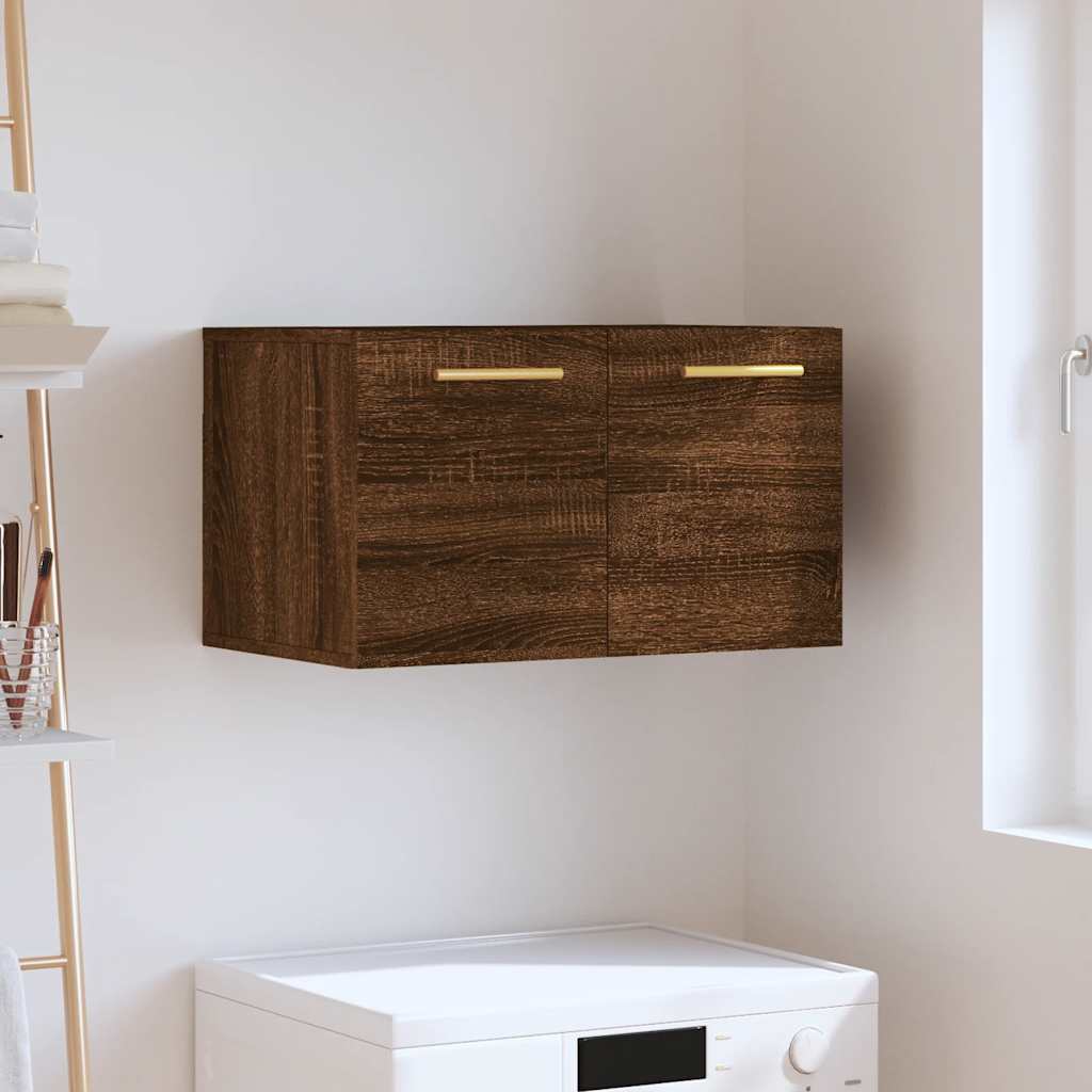 vidaXL Wandschrank Braun Eichen-Optik 60x31x60 cm Holzwerkstoff