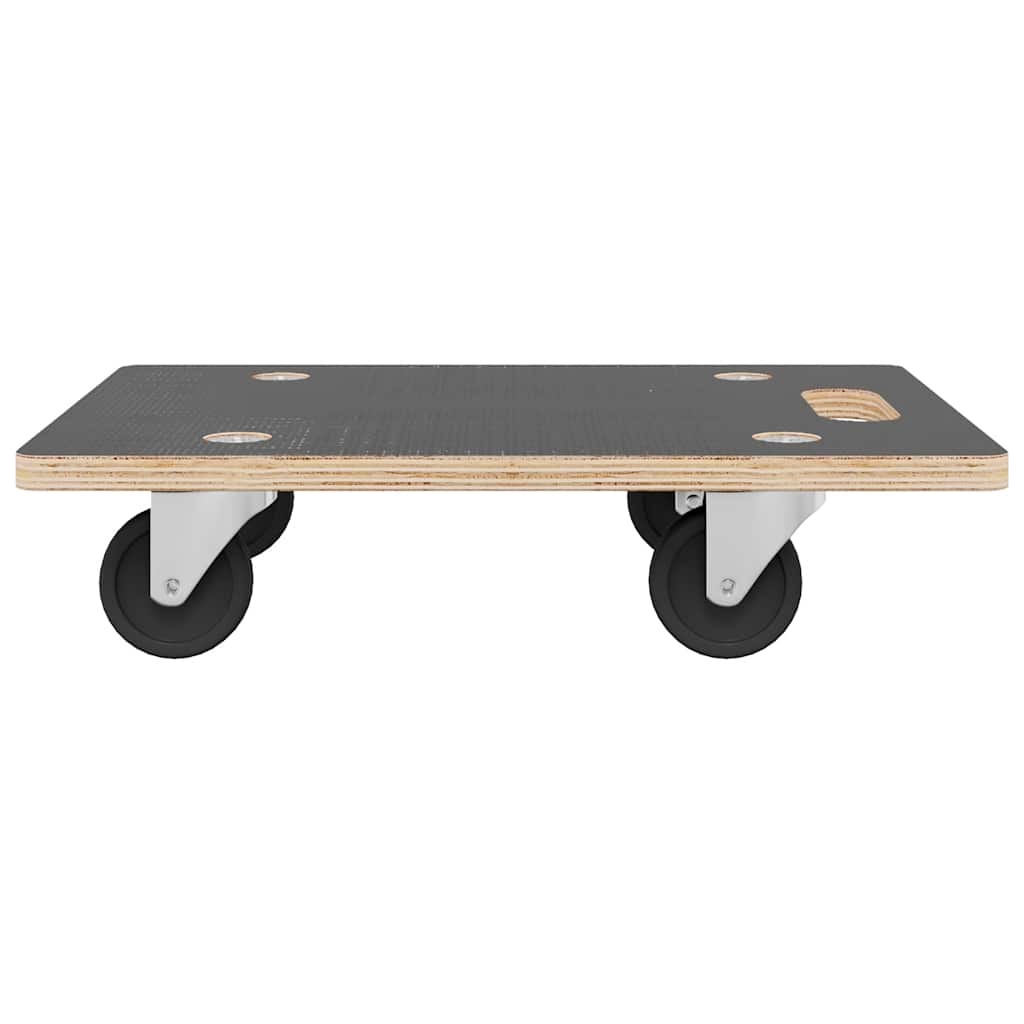 vidaXL Transportroller 2 Stk. Rechteckig 50x35x11,5 cm 250 kg