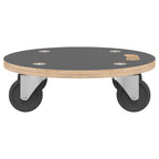 vidaXL Transportroller 2 Stk. Rund Ø38x11,5 cm 250 kg