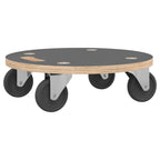 vidaXL Transportroller 2 Stk. Rund Ø38x11,5 cm 250 kg
