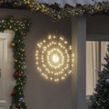 vidaXL Weihnachtsbeleuchtungen Feuerwerk 2 Stk. 140 LEDs Warmweiß 17cm