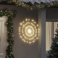 vidaXL Weihnachtsbeleuchtungen Feuerwerk 8 Stk. 140 LEDs Warmweiß 17cm