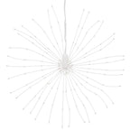 vidaXL Weihnachtsbeleuchtungen Feuerwerk 8 Stk. 140 LEDs Kaltweiß 17cm