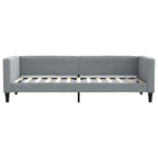 vidaXL Tagesbett Hellgrau 80x200 cm Stoff